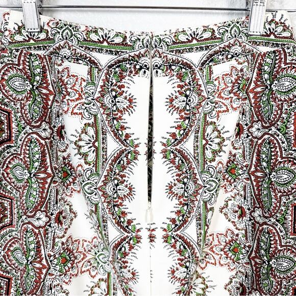 Maeve by Anthropologie Women’s Kaleidoscope Button-Front Pencil Skirt Size 0 - Picture 9 of 12